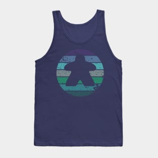 Retro Board Game Meeple Tank Top